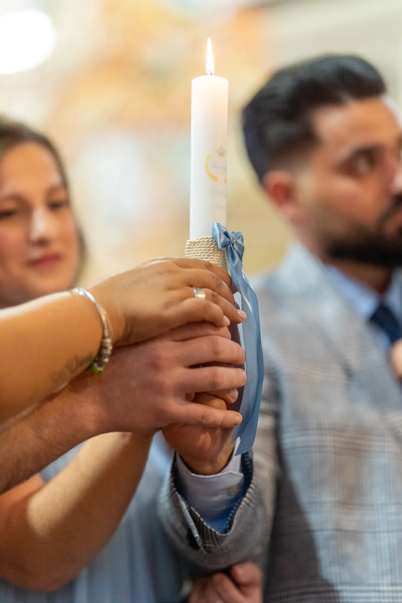Momento de batizado fotografado pela Nuno Mendes Media, imagem 22